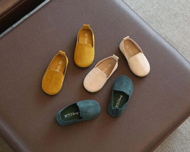Slip-On Baby Bean Shoes for New Walkers and Toddlers