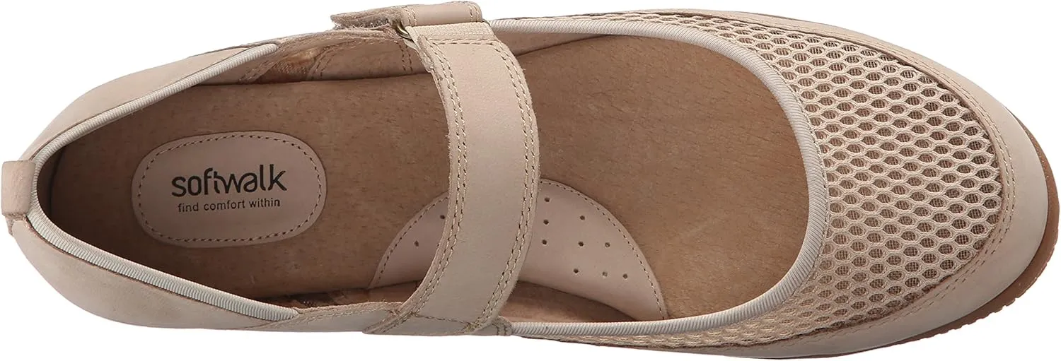 Softwalk Women's Hadley Mary Jane Flat