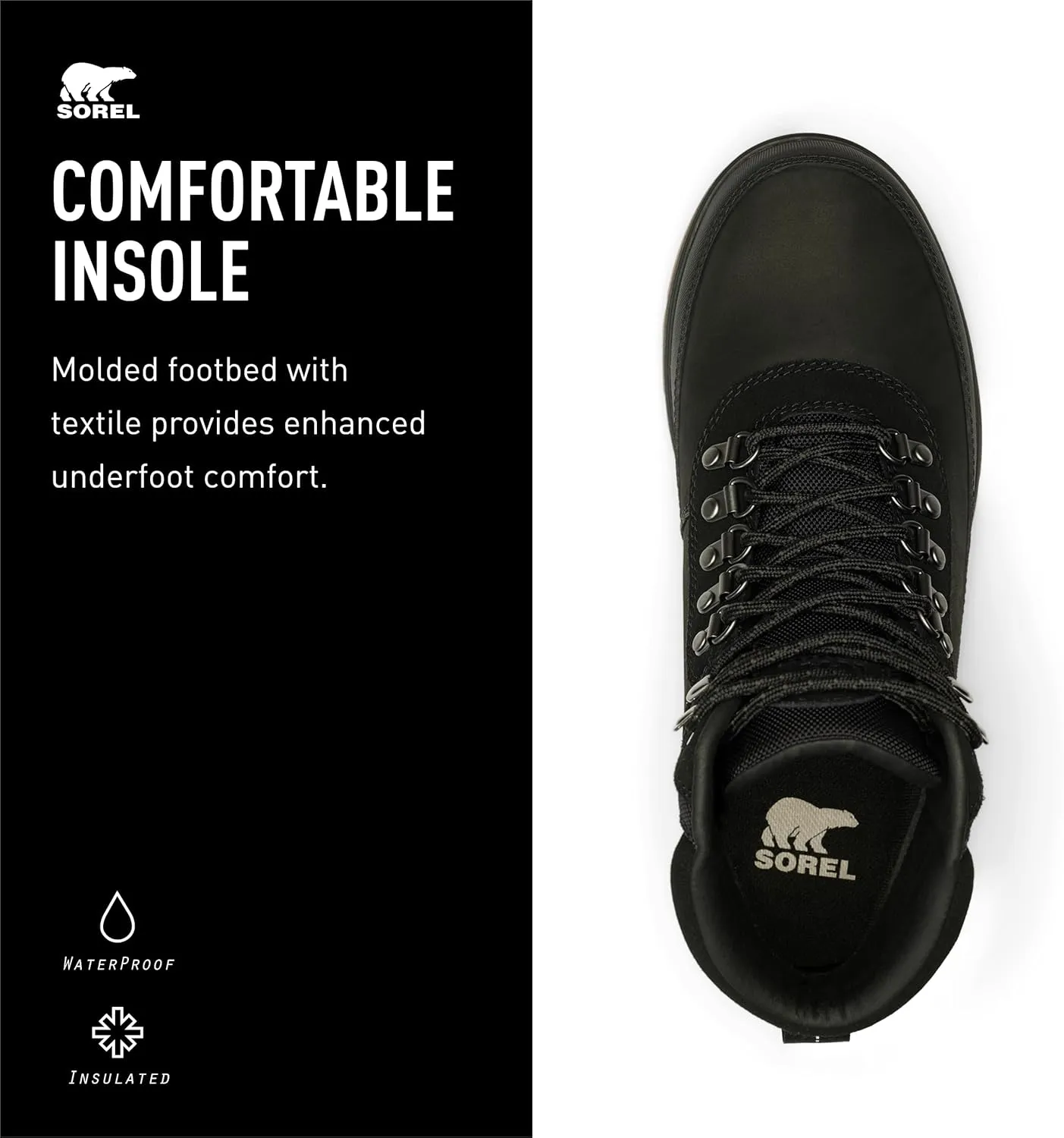 SOREL Men's Ankeny ll Hiker Plus Waterproof Boot