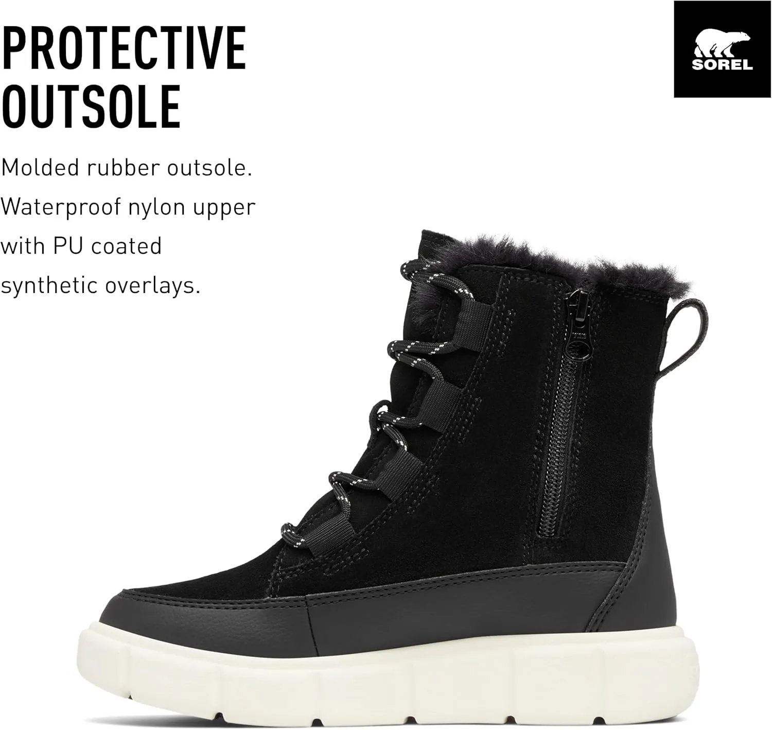 Sorel Unisex-Child Explorer Iii Lace Waterproof Boots
