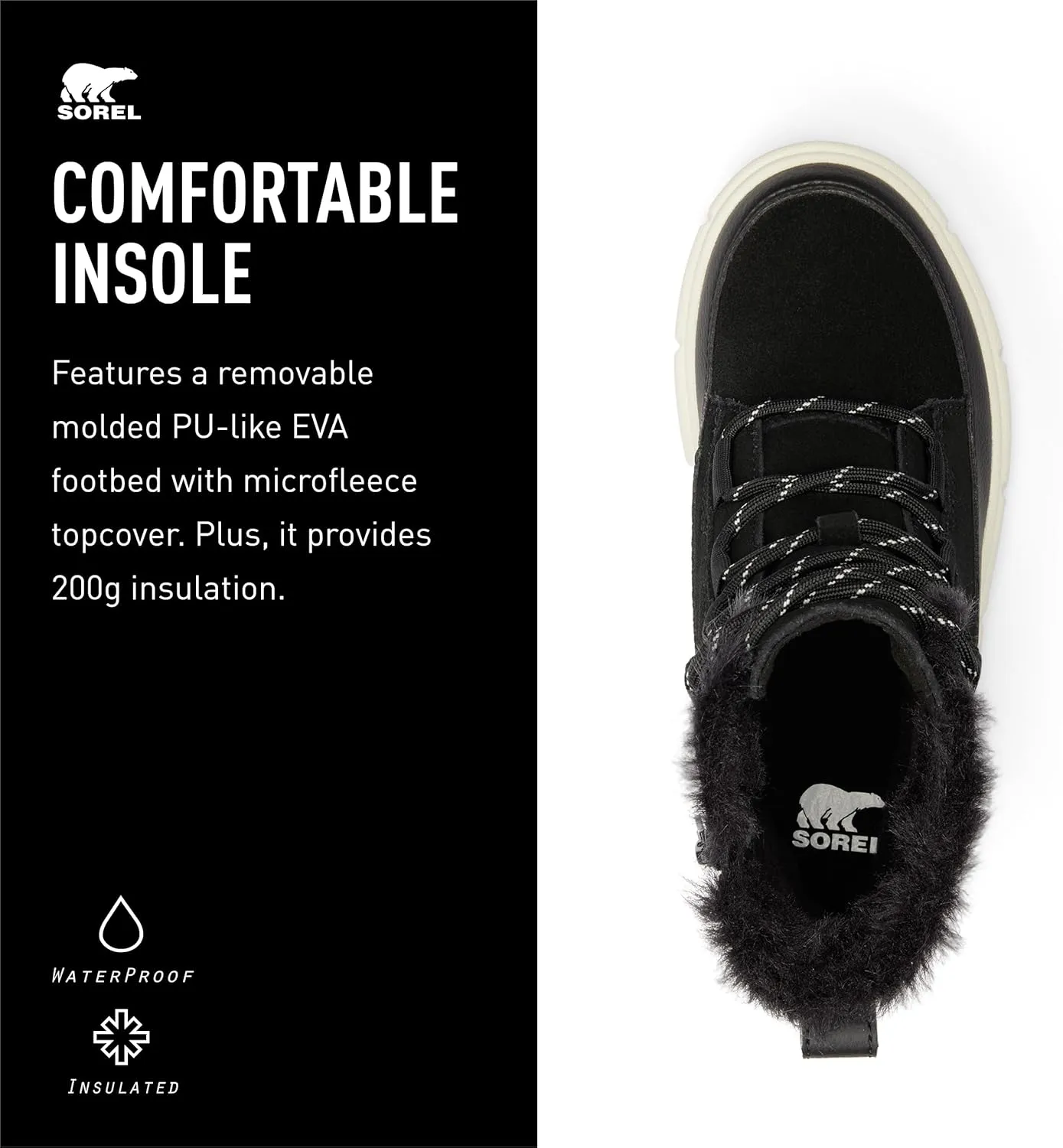 Sorel Unisex-Child Explorer Iii Lace Waterproof Boots