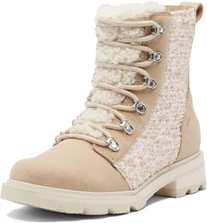 Sorel Women's Lennox Lace Cozy Rain Boot — Waterproof Suede Boots