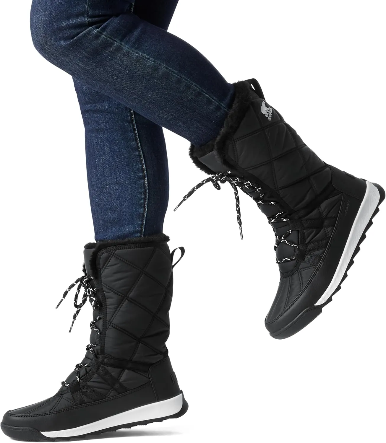 SOREL Women's Whitney ll Plus Tall Lace Waterproof Boot