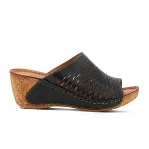Spring Step Cunacena Wedge Sandal (Women) - Black
