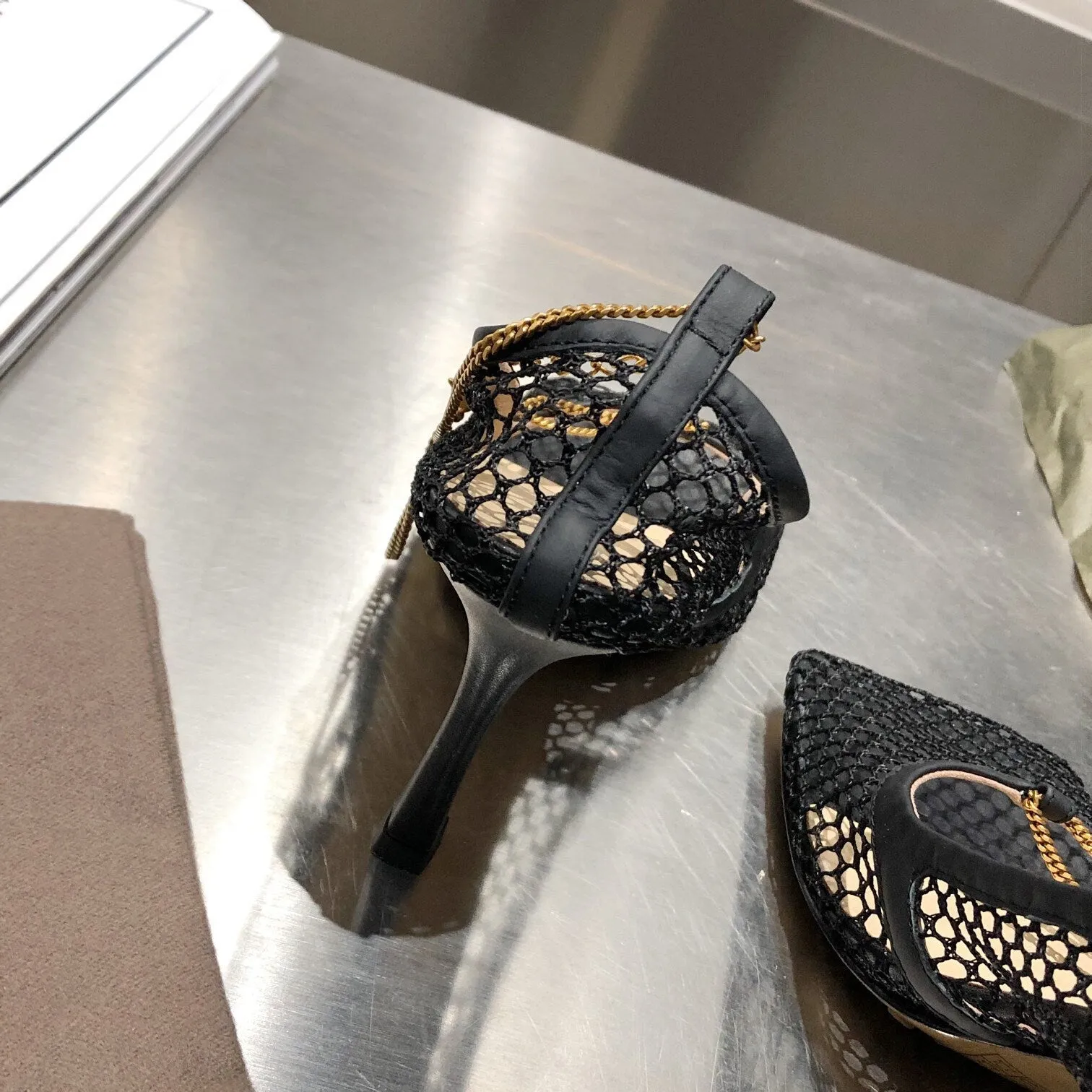 Stretch Lace-up Sandal Shoes