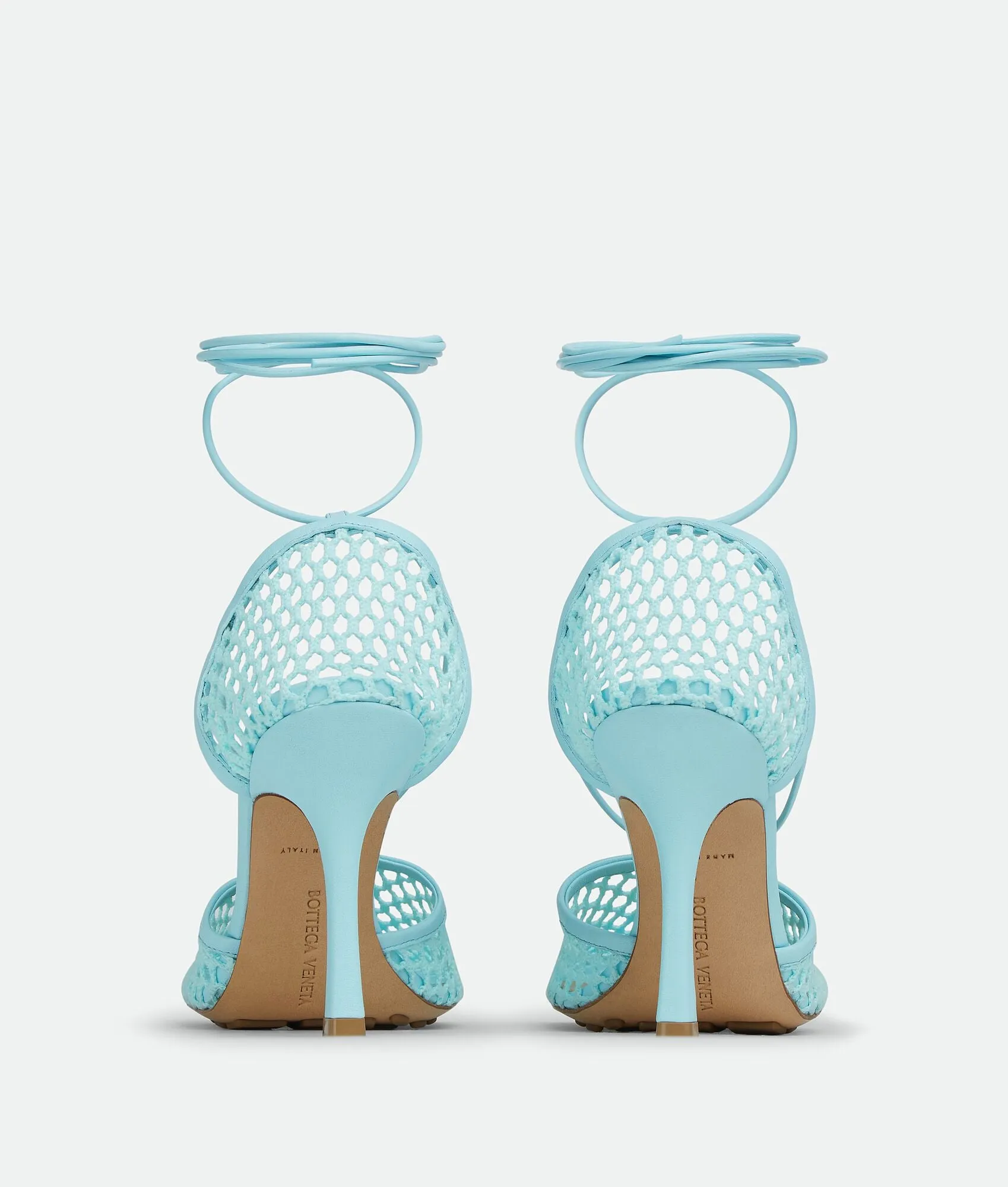 Stretch Lace-Up Sandal