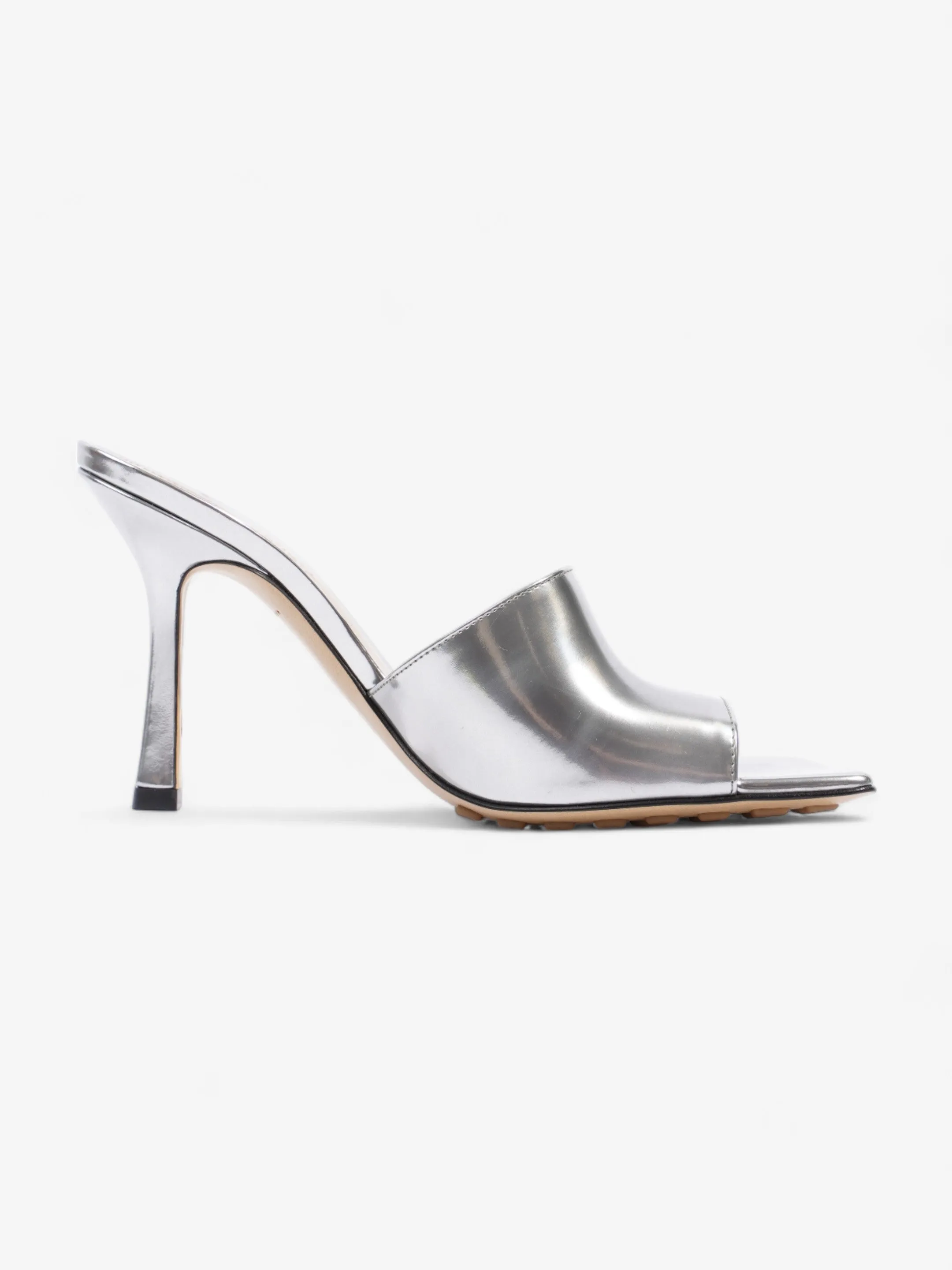 Stretch Sandal 80 Silver Leather EU 37 UK 4