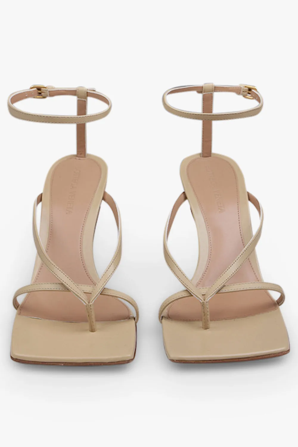 Stretch Strap 90mm Sandal | Cane Sugar
