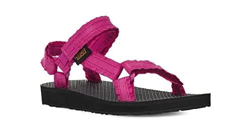 Teva Girls Original Universal Tie-Dye Sandal, Sorbet Cotton Candy, 13 Little Kid