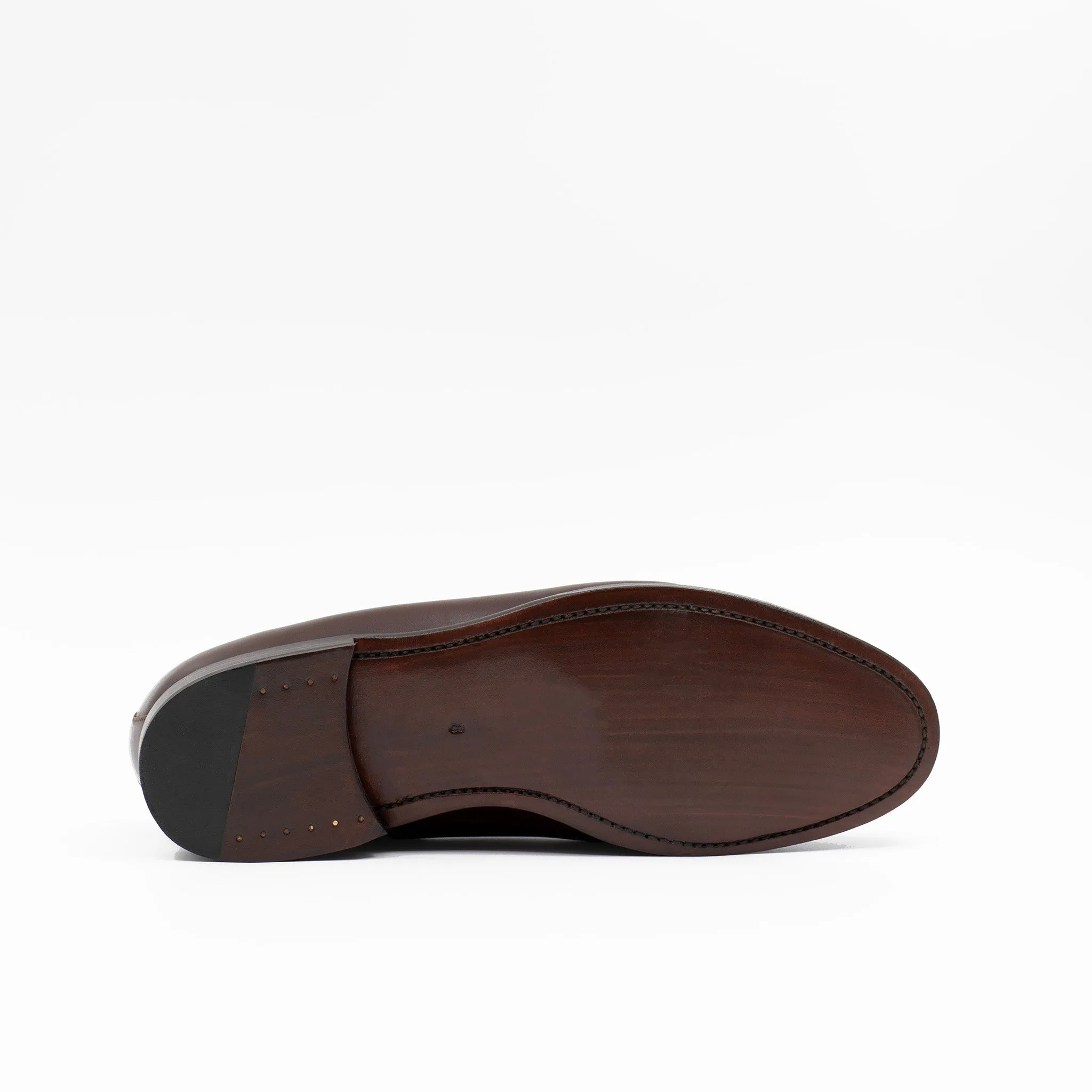 The Tassel Loafer in Brown Leather