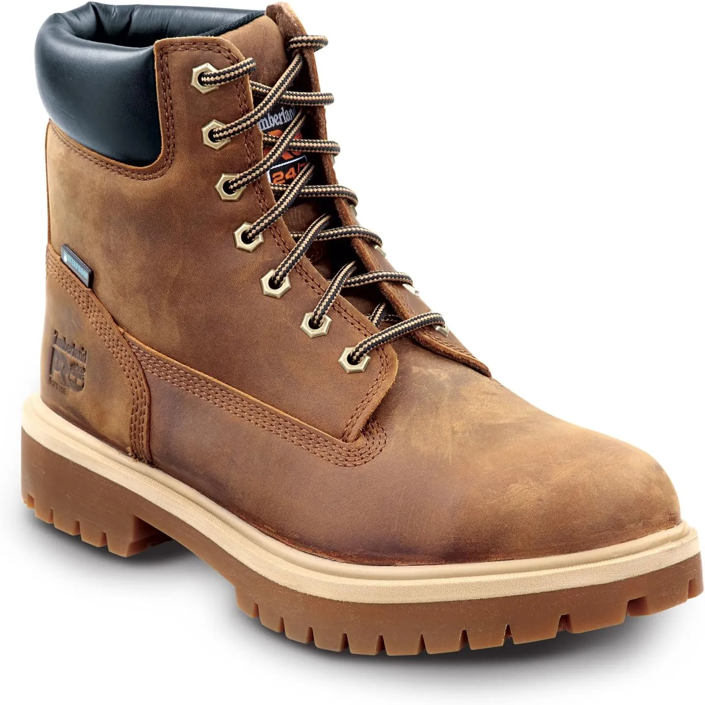 Timberland PRO 6IN Direct Attach Men's Soft Toe MaxTrax Slip-Resistant Work Boot