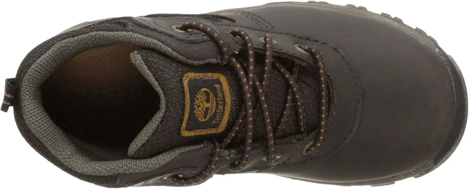 Timberland Unisex-Child Mt. Maddsen Waterproof Mid Leather Hiking Boot