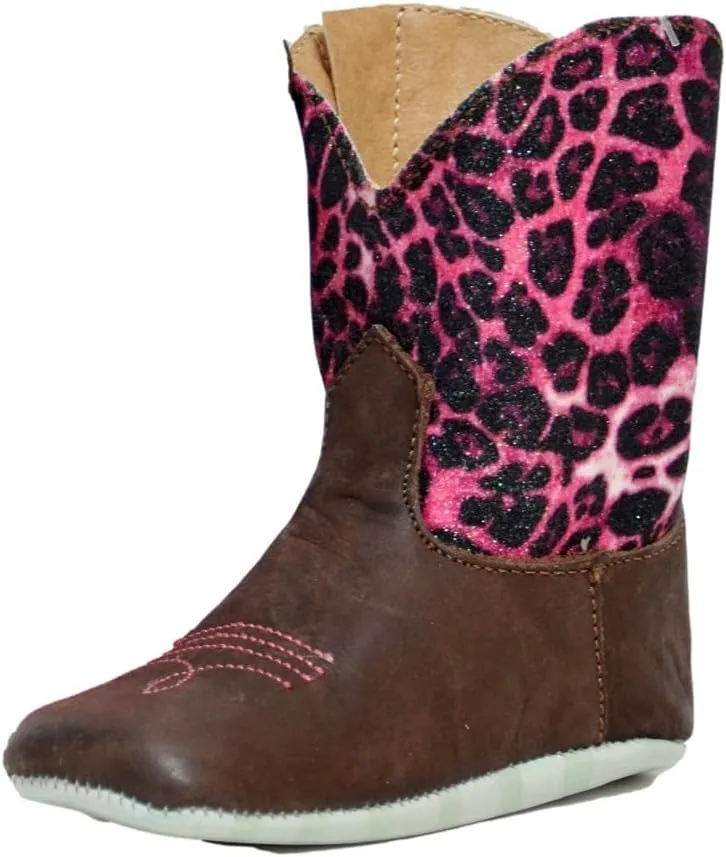 Tin Haul Roper Footwear Infant Purrrfect Glitter Bootie