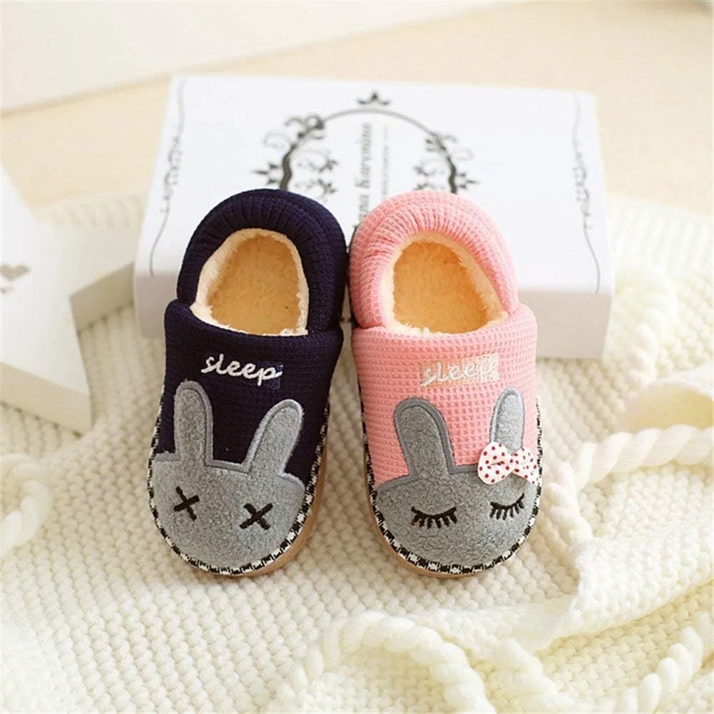 Toddler Slippers Boys Girls House Shoes Little Kids Home Indoor Bedroom Cute Warm Winter Slipper