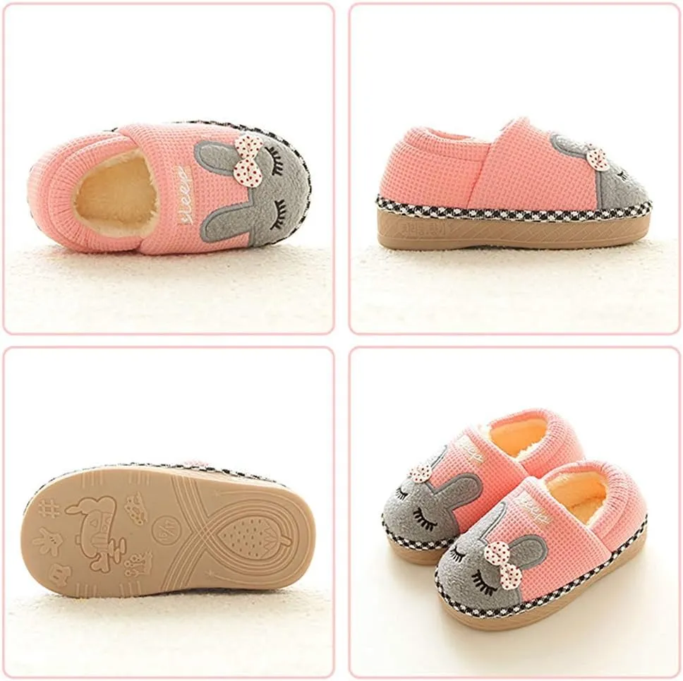 Toddler Slippers Boys Girls House Shoes Little Kids Home Indoor Bedroom Cute Warm Winter Slipper