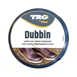 TRG Dubbin Shoe Polish Tin 100grams #118 Black