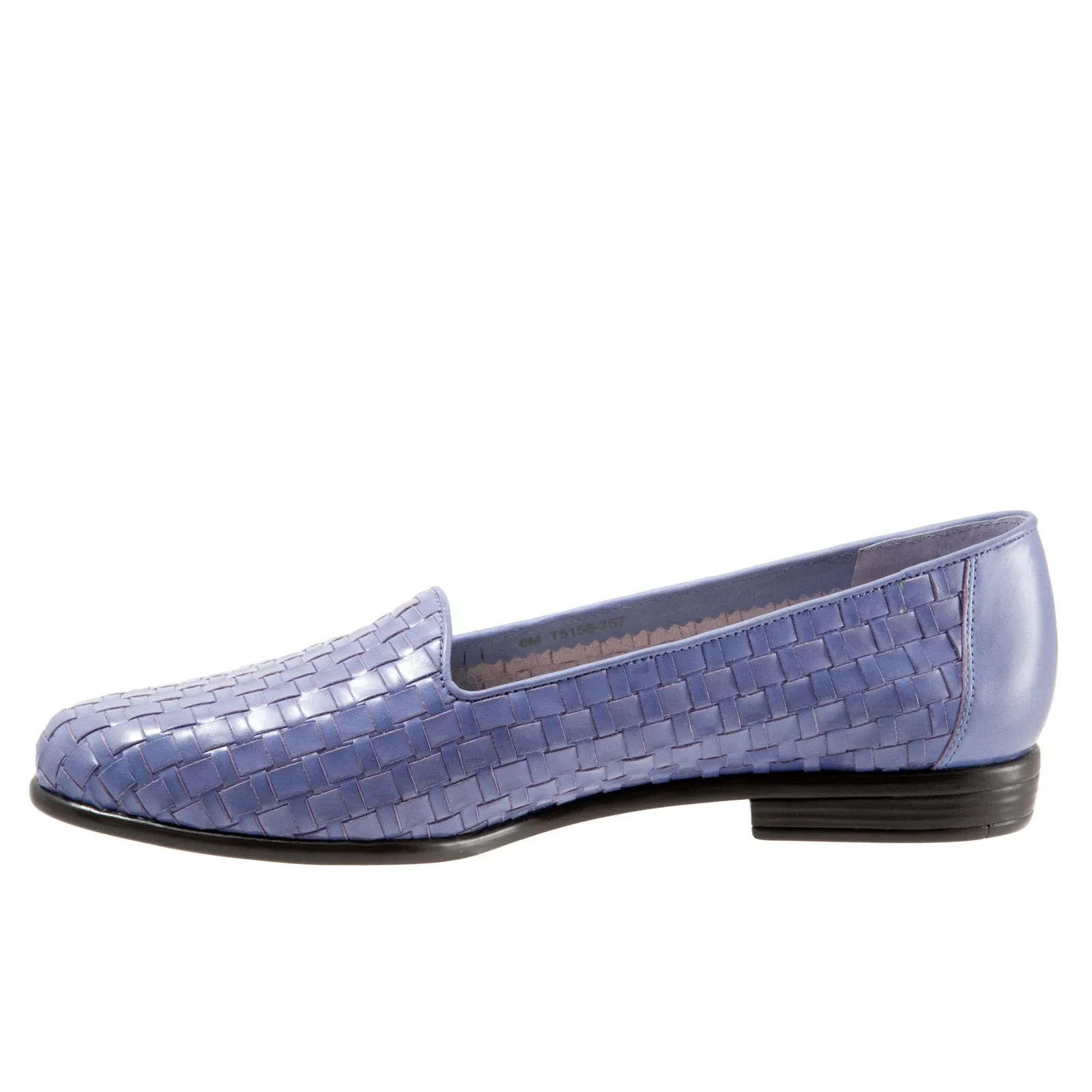Trotters Liz T5158-757 Womens Purple Extra Narrow Loafer Flats Shoes