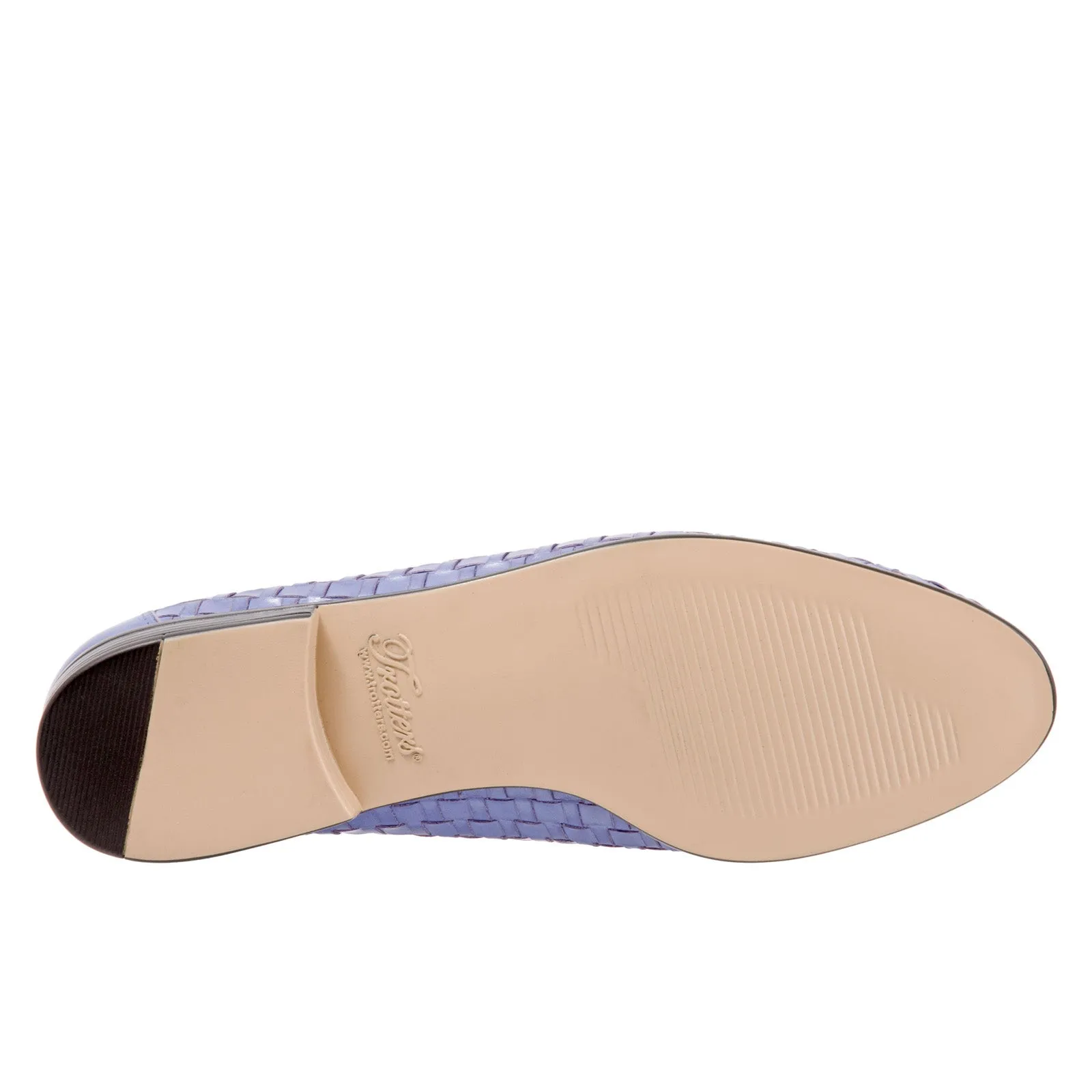 Trotters Liz T5158-757 Womens Purple Extra Narrow Loafer Flats Shoes
