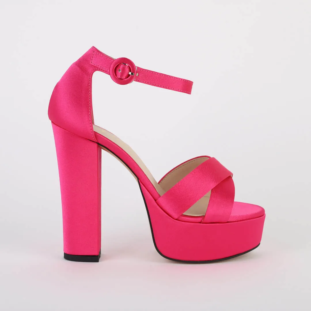 *UK size 2 - TAMON - black, 12/3.5cm heel