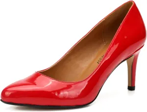 Unisex Men's Women's Classic Mid Kitten Heel Pumps