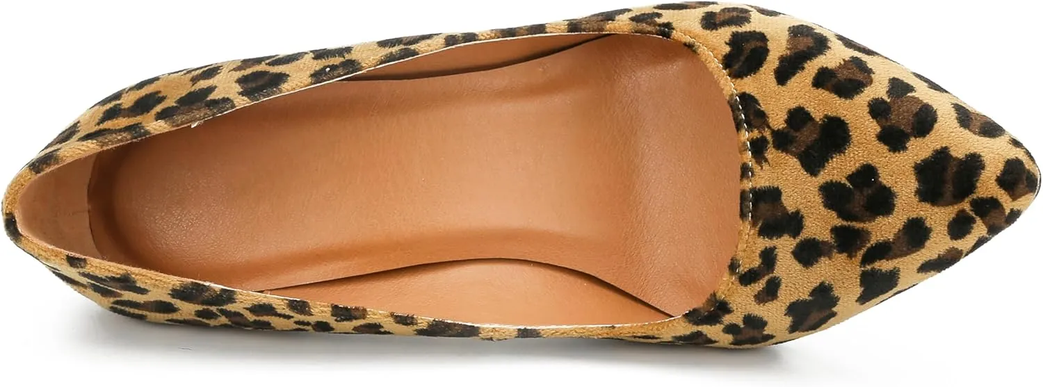 Unisex Men's Women's Classic Mid Kitten Heel Pumps