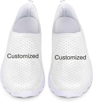 Upetstory Women Trainers Gym Running Shoes Lightweight Slip-On Walking Sneakers US6-10