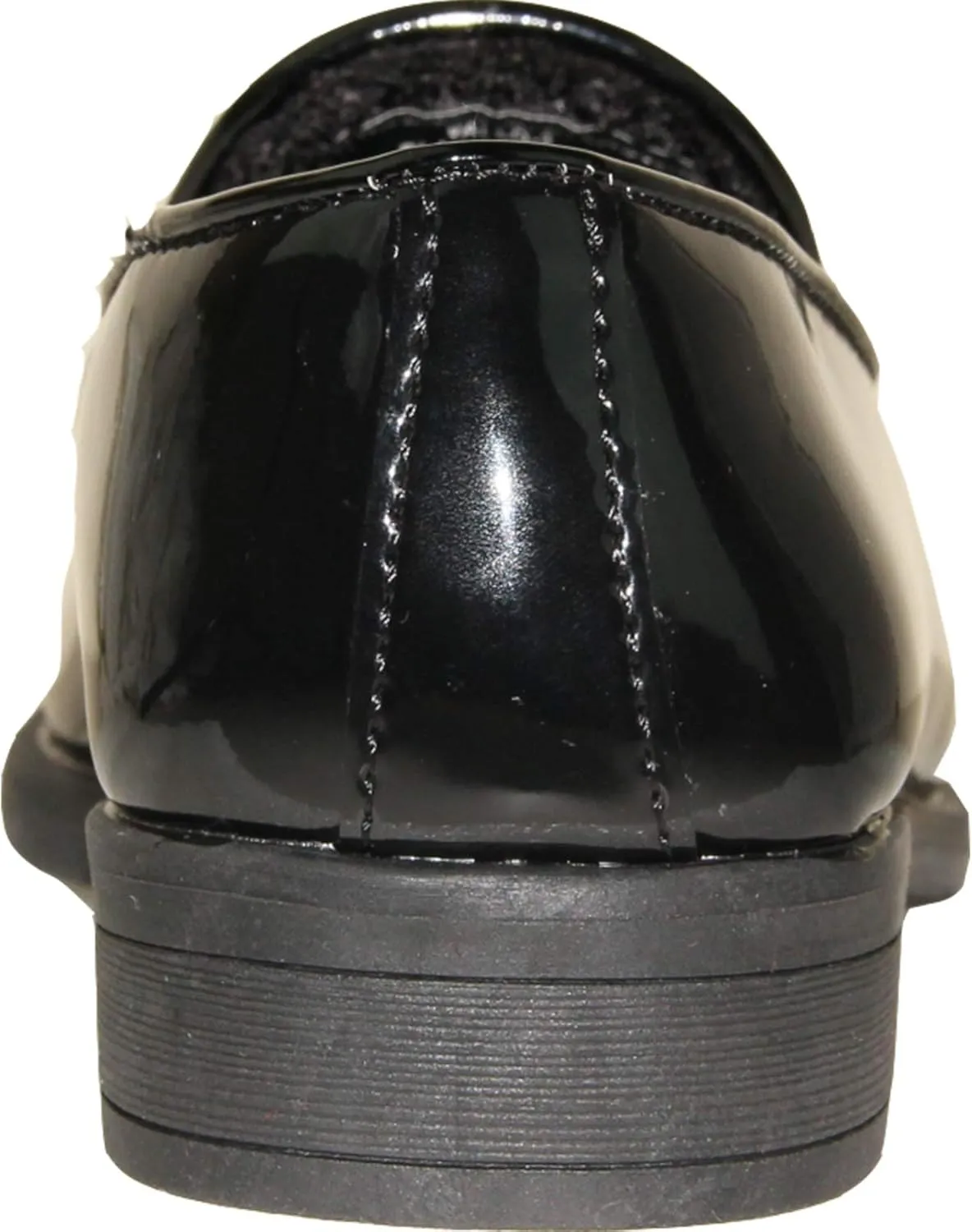 VANGELO Boy Dress Shoe Vallo Oxford Lace Up and Loafer Slip On Formal Tuxedo for Prom Wedding Ortholite Insole Size from Toddler to Big Kid