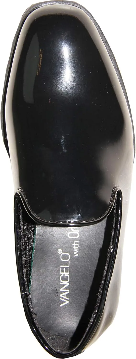 VANGELO Boy Dress Shoe Vallo Oxford Lace Up and Loafer Slip On Formal Tuxedo for Prom Wedding Ortholite Insole Size from Toddler to Big Kid