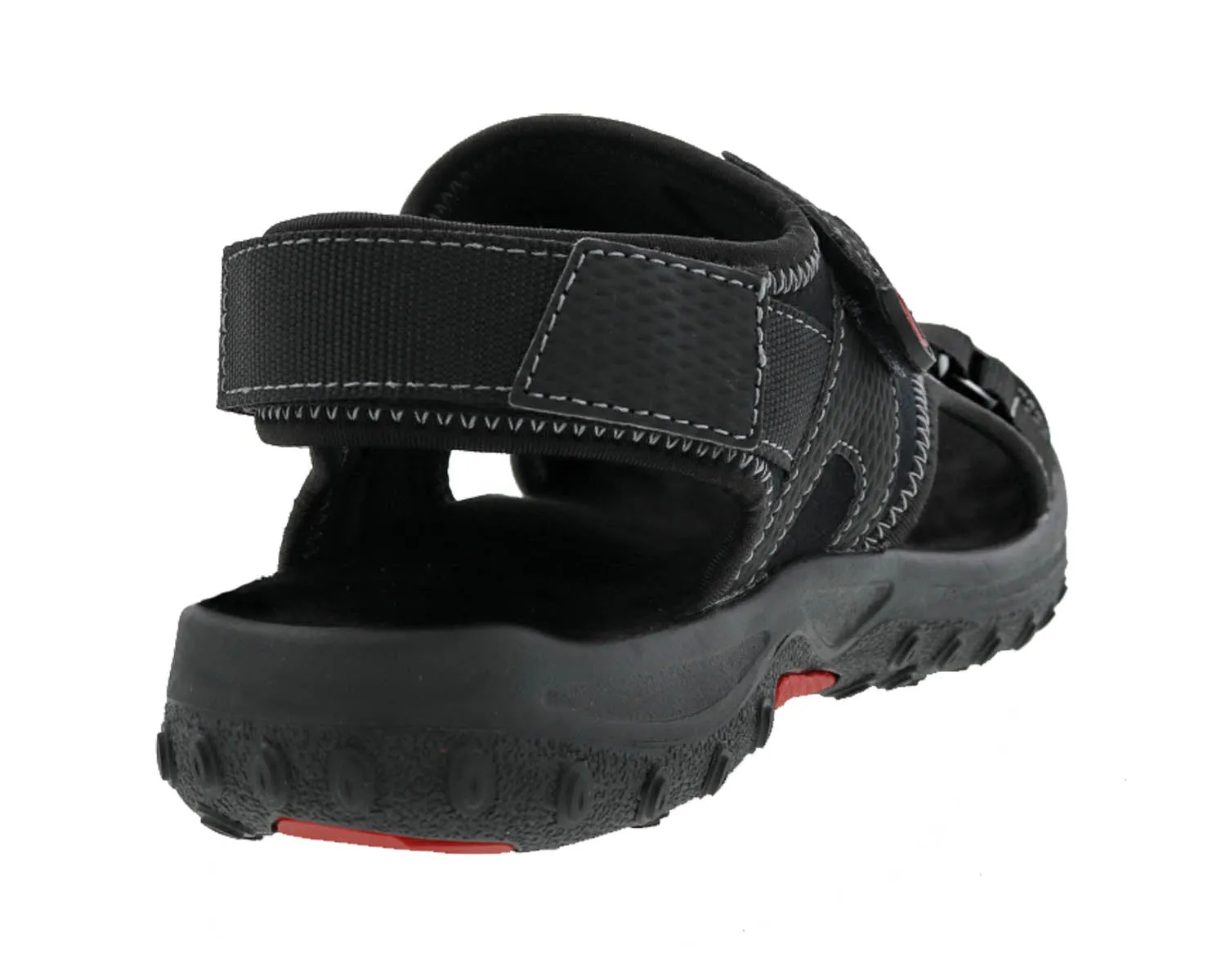 WANDER Black Leather/Stretch