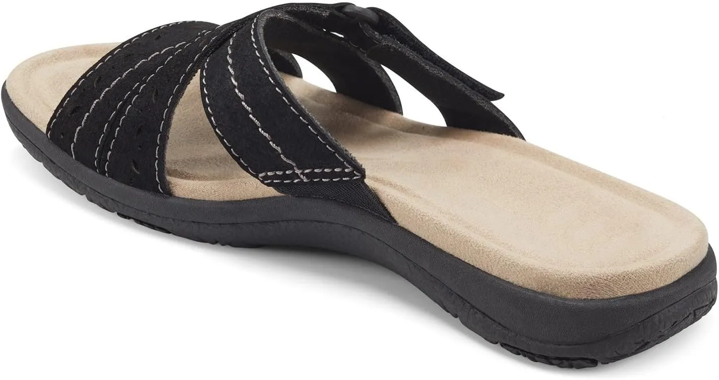 Wedge Sandals for Women Arch Support Orthopedic Sandals Comfortable Slides Slippers Lightweight Walking Beach Shoes