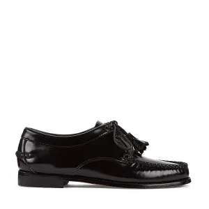 Weejun Tie - Black Leather 11030