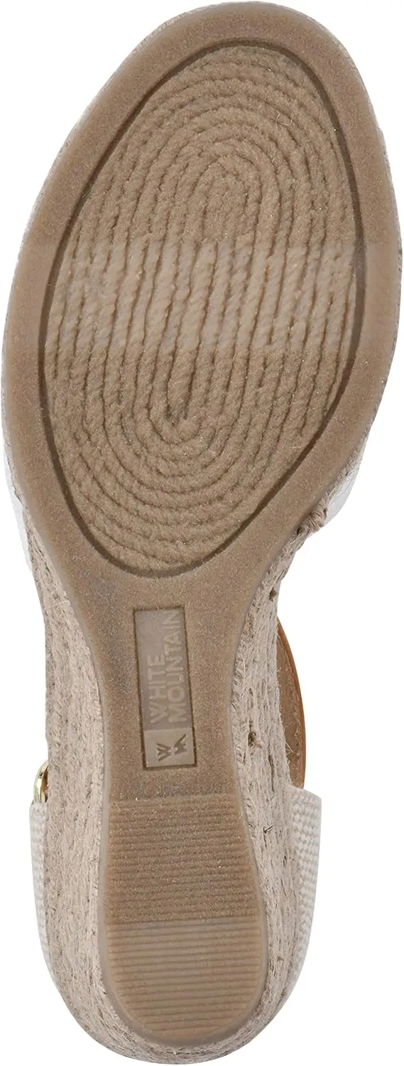 WHITE MOUNTAIN Women's Maven Espadrille Wedge Sandal