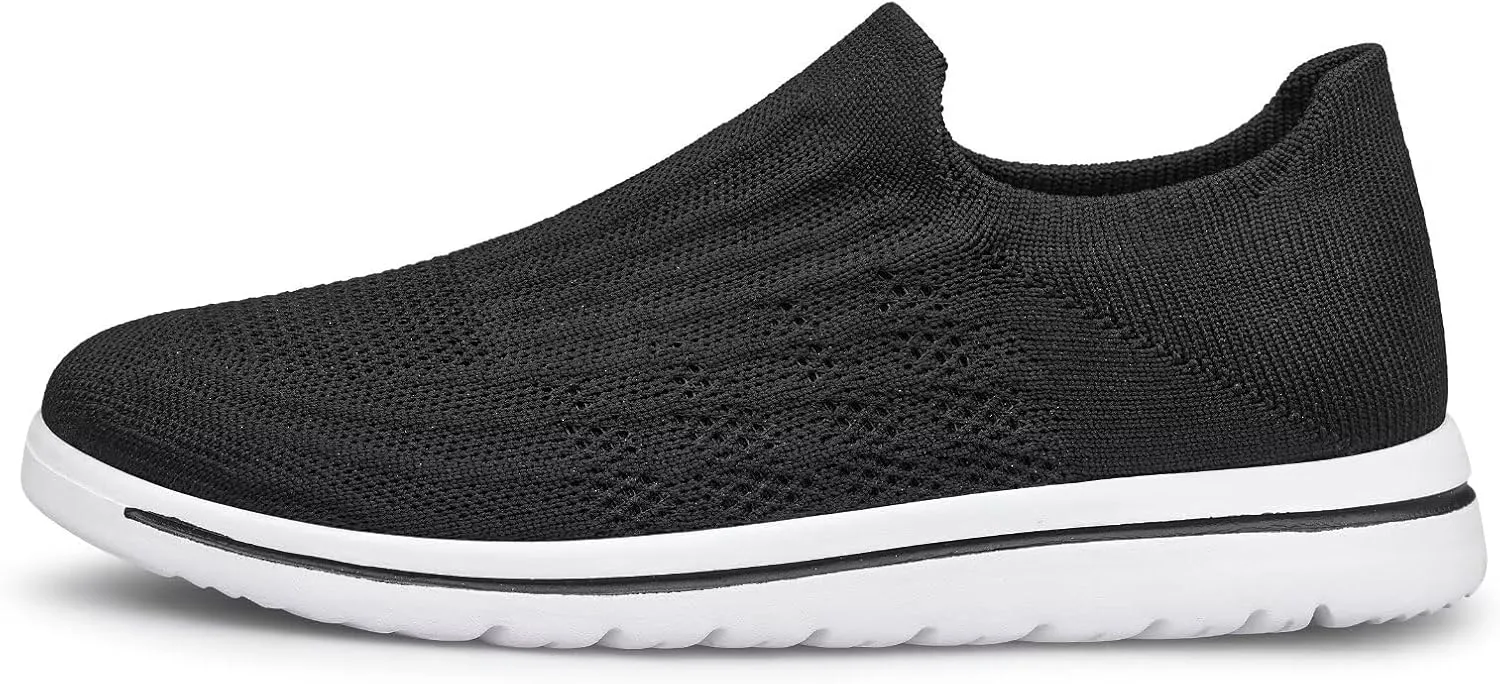 Wide Toe Shoes Women Barefoot Sneakers Mesh Flat Casual Pull-on Lightweight Breathable Comfortable