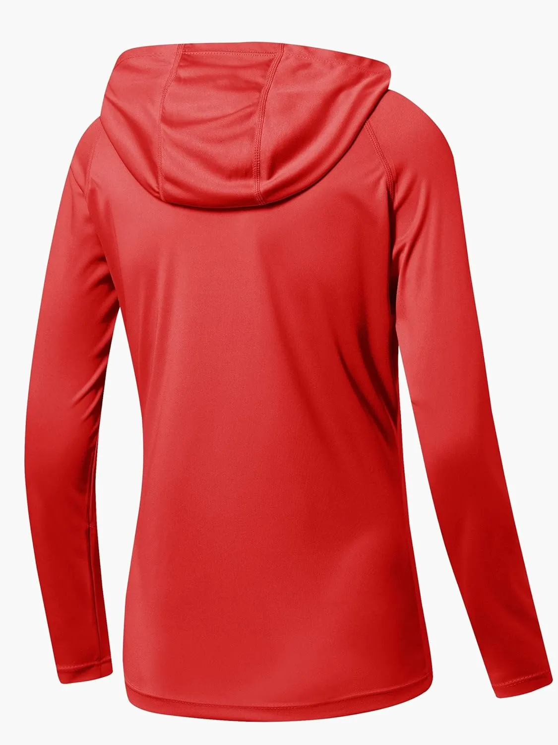 Willit Women's UPF 50  Sun Protection Hoodie SPF Shirt long sleeve Hiking Fishing Outdoor Shirt Lightweight Hoodie