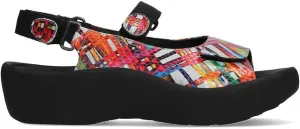 Wolky Jewel Womens Comfort sandal - PFA Approved - Fully Adjustable - Lightweight Rocker Bottom - Soft Leathers - Removable Anatomically shaped Cork latex Footbed - Leather Lined