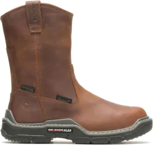 Wolverine Men's Raider DuraShocks Wellington Waterproof Composite Toe Met-Guard Construction Boot