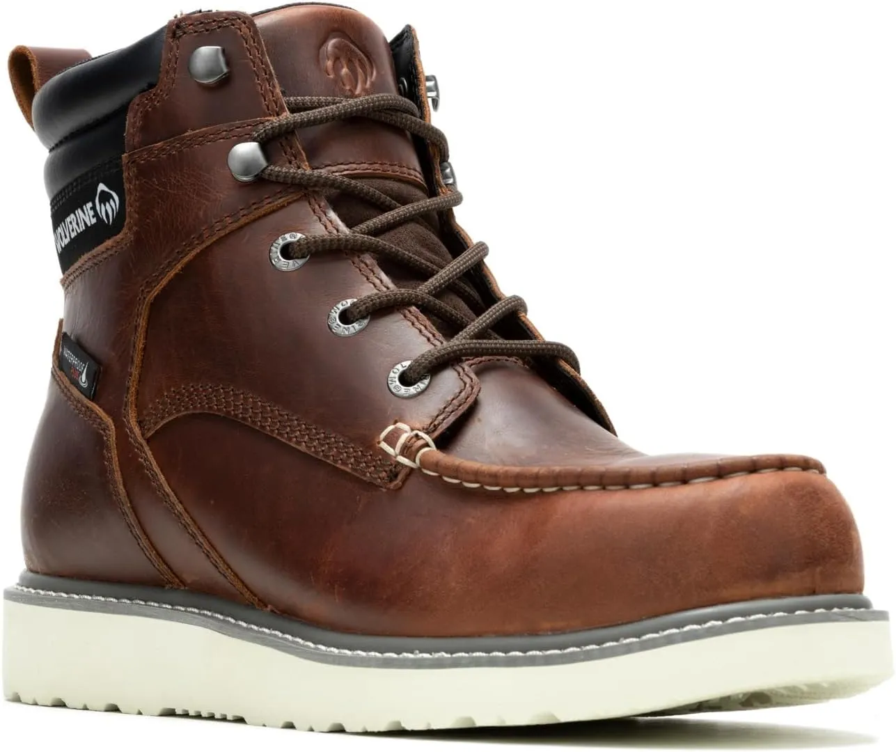 Wolverine Men's Trade Wedge Waterproof 6 " Construction Boot