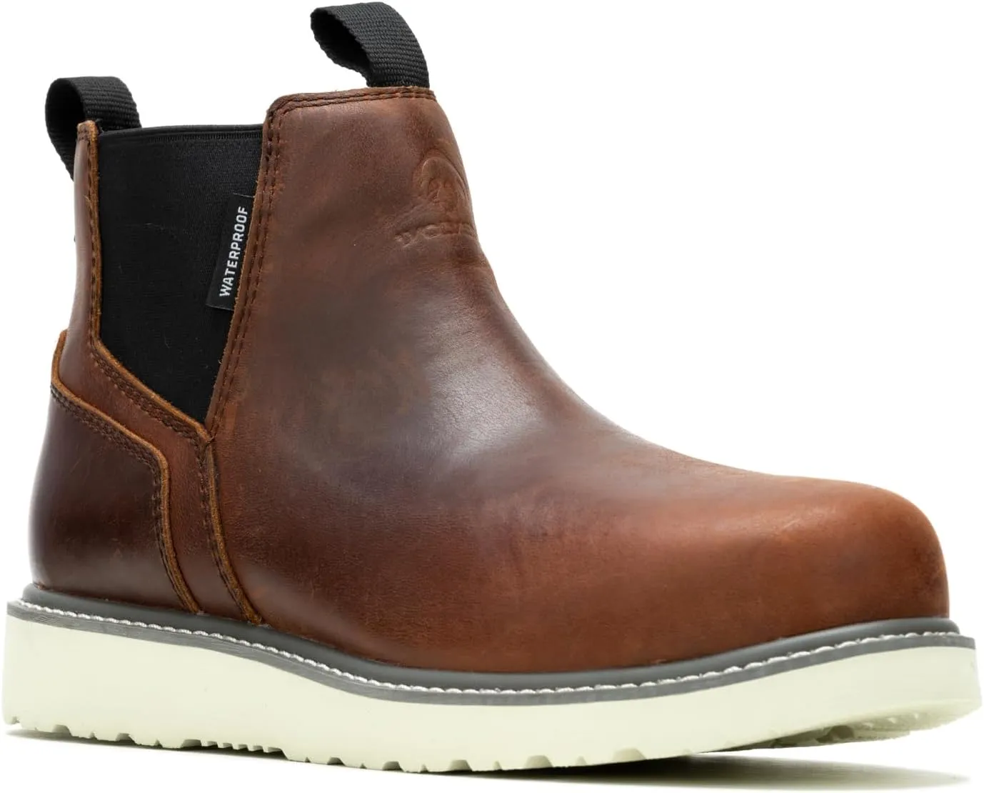 WOLVERINE Men's Trade Wedge Waterproof Romeo Construction Boot