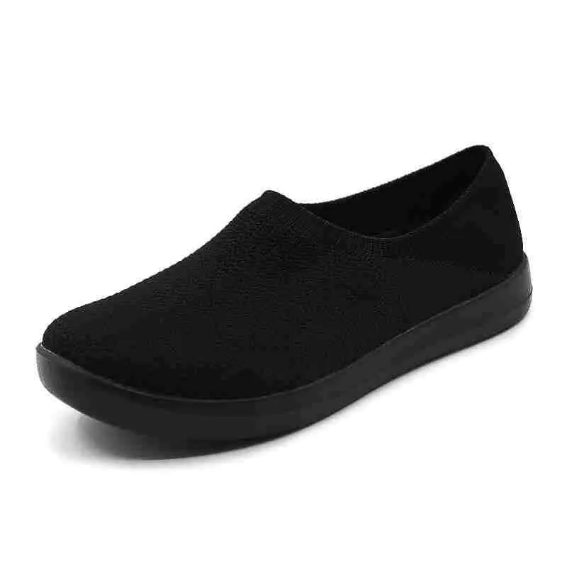 Women's Breathable Lightweight Soft Walking flat shoes
