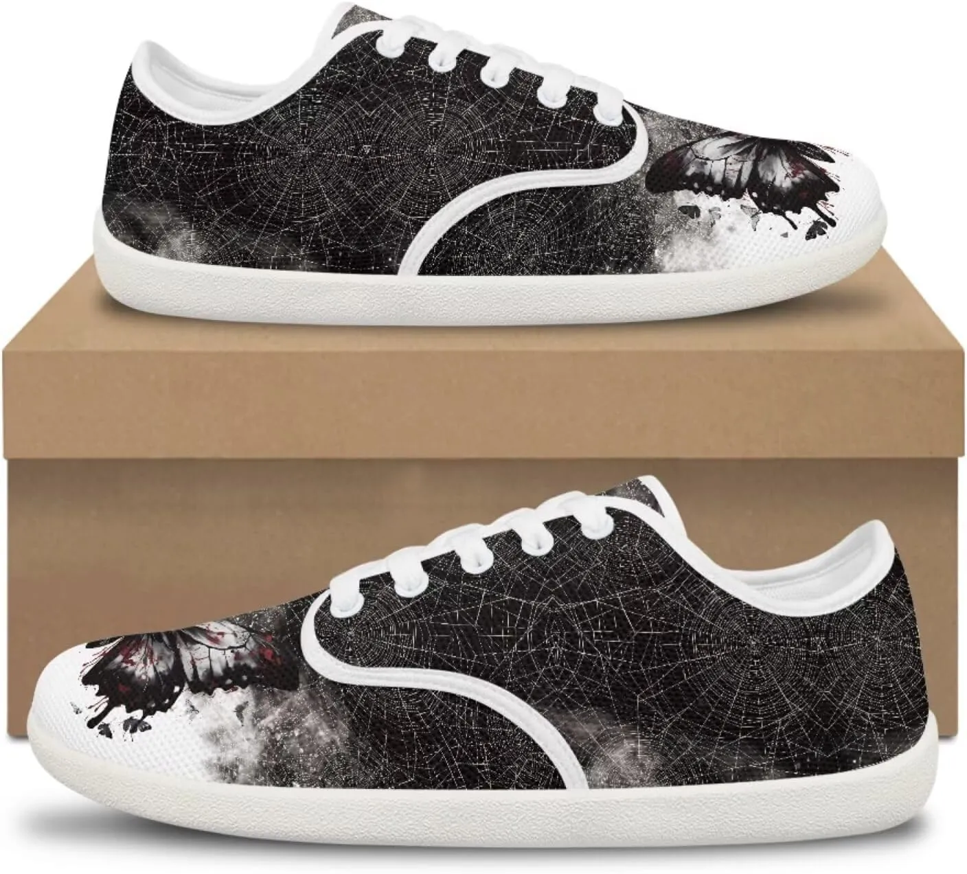 Women's Butterfly Leisure Dance Shoes Business Loafers Flats Walking Outdoor Sneaker for Travel