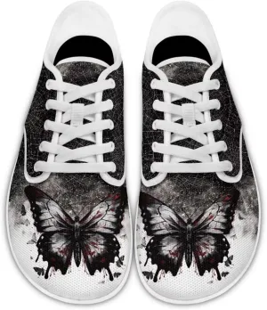 Women's Butterfly Leisure Dance Shoes Business Loafers Flats Walking Outdoor Sneaker for Travel