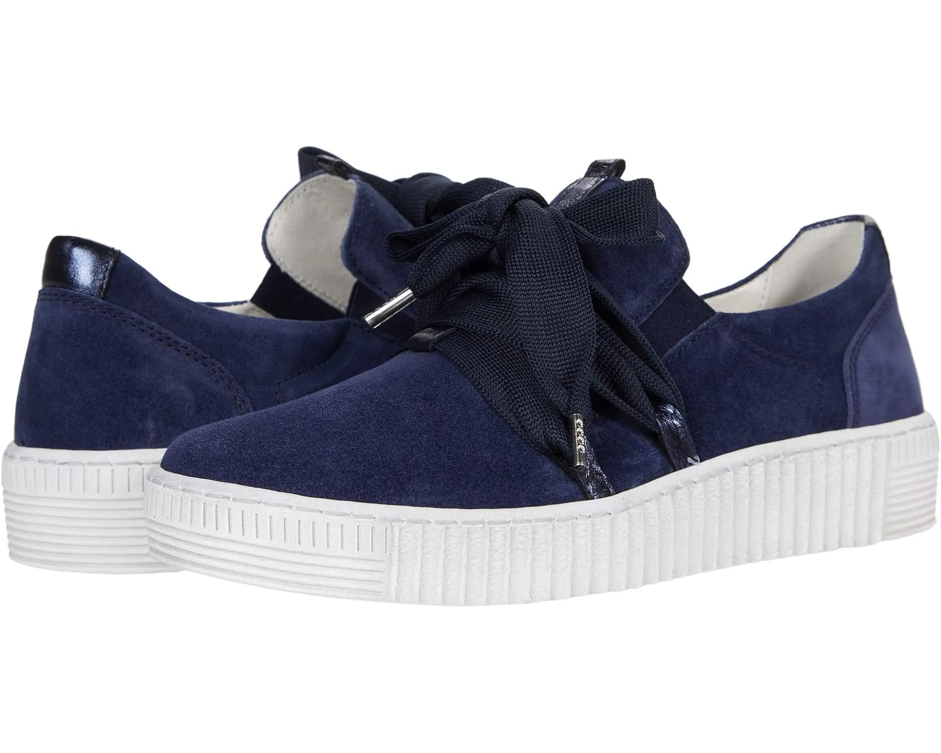 WOMEN'S GABOR 33.333.16 BOW TIE SNEAKER | MARINE