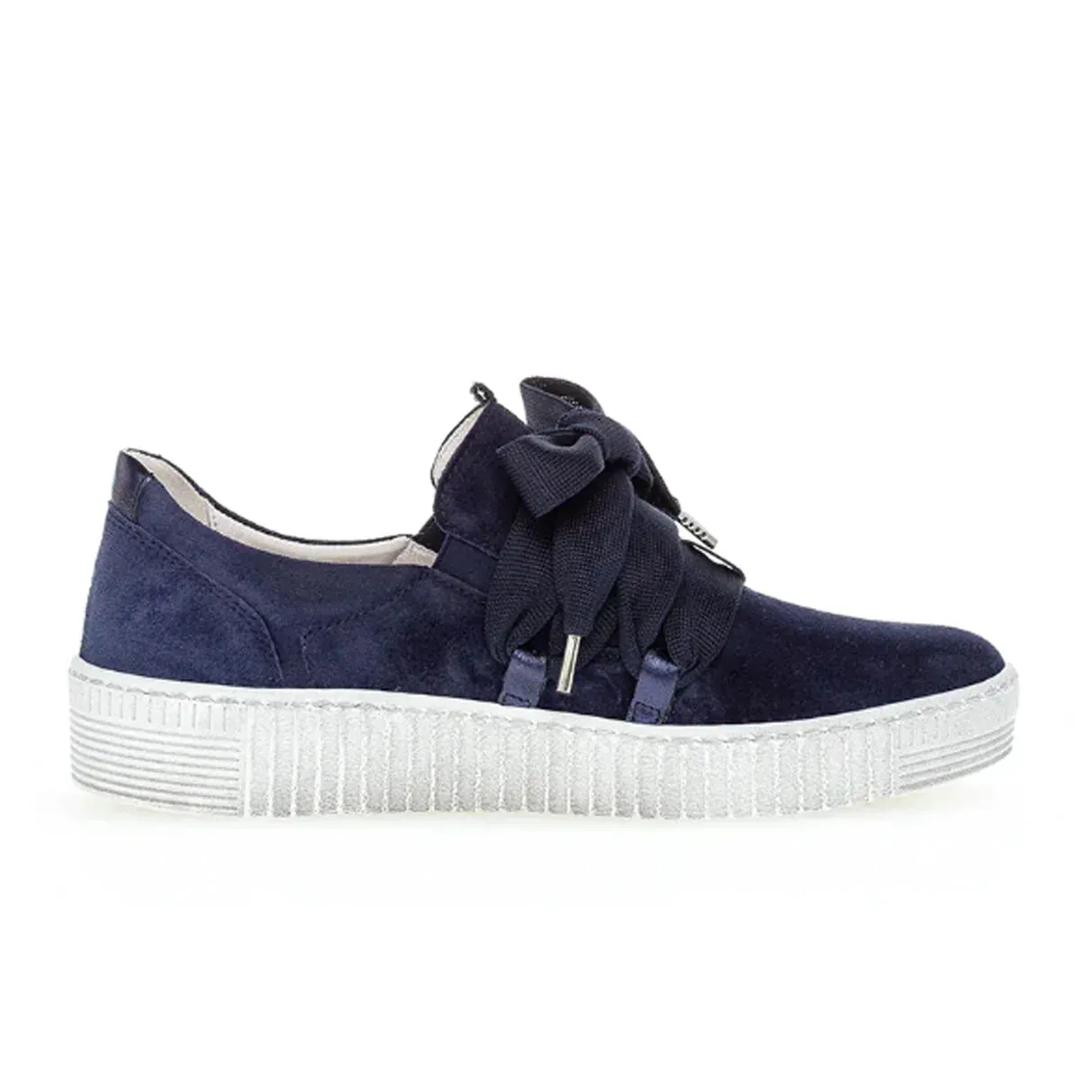 WOMEN'S GABOR 33.333.16 BOW TIE SNEAKER | MARINE