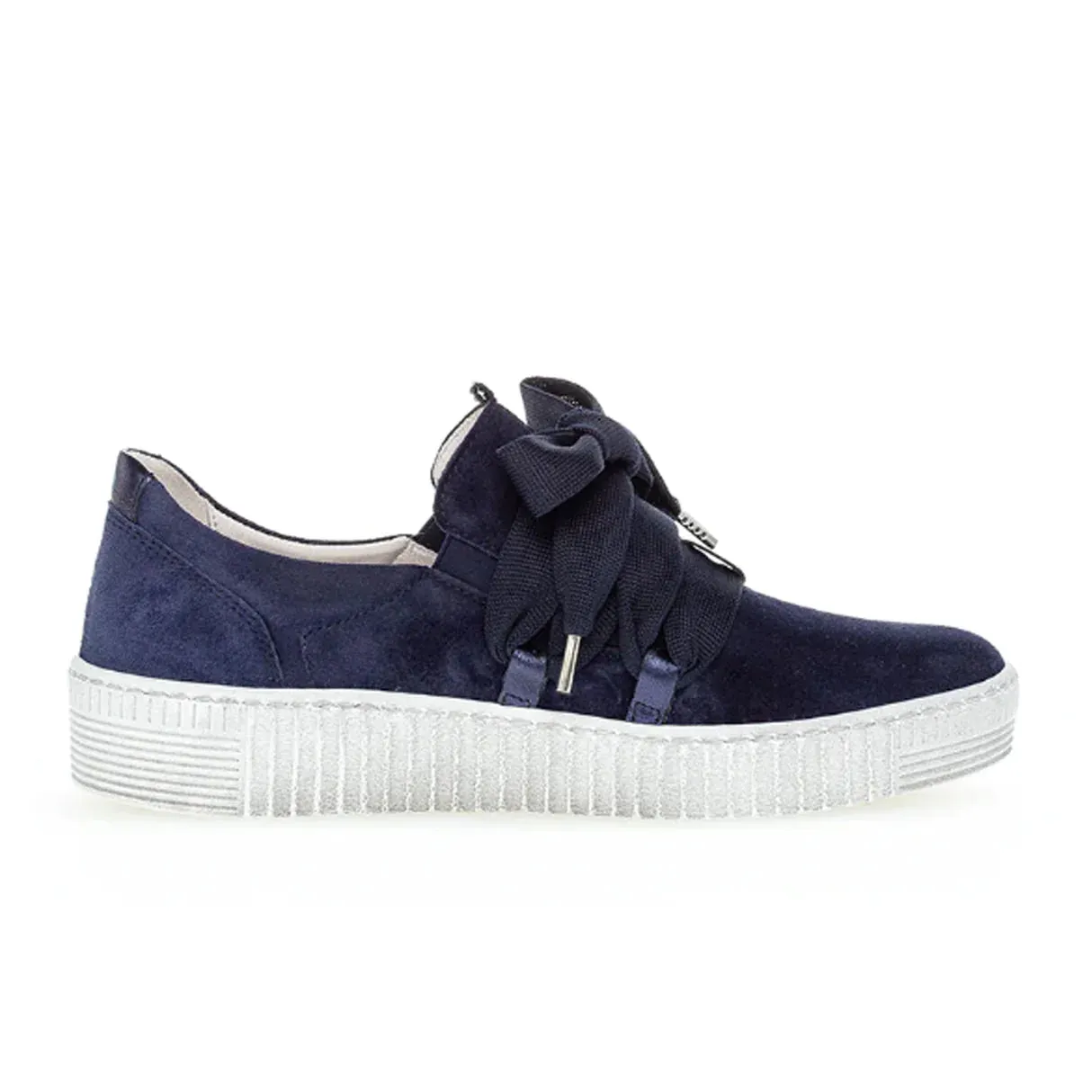 WOMEN'S GABOR 33.333.16 BOW TIE SNEAKER | MARINE