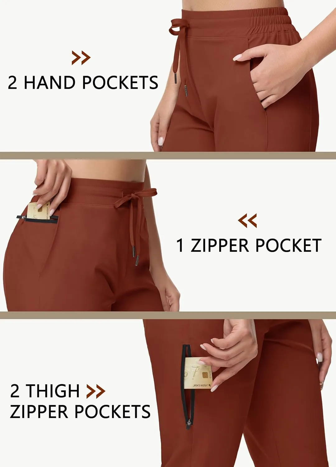 Women's Long Shorts 15" Below The Knee Capri Hiking Shorts Quick Dry Lightweight Outdoor Casual Crop Pants Cargo
