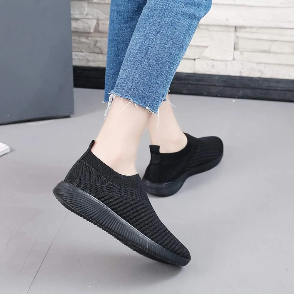 Womens Non Slip Work Shoes Slip On Water Resistant Walking Shoes Women Wide Width Men's Casual Dress Shoes Fashion Sneakers Brown Tennis Shoe Loafers Casual Slip On