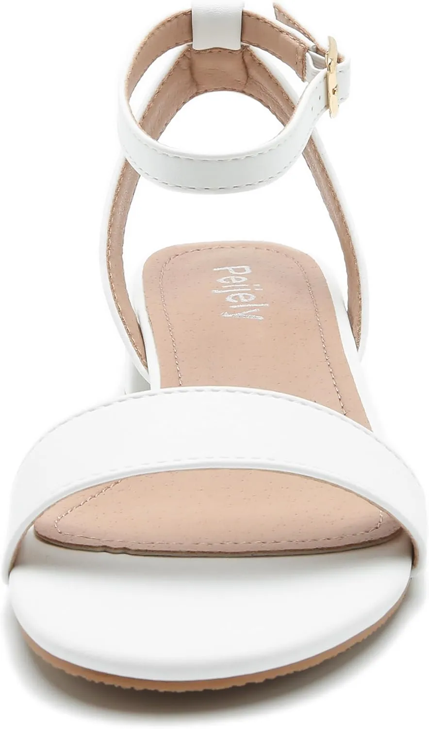 Women's Open Toe Ankle Strap Low Block Chunky Heels Sandals Party Dress Summer Shoes