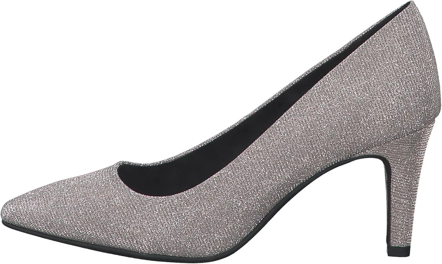 Women's Pointed Glitter Pumps