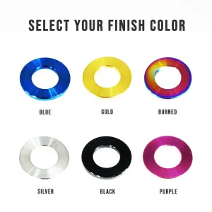 ZSPEC M4 Metric Flat Washers, Titanium Grade-5, Per Each